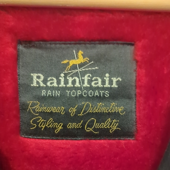 Rainfair Men's Black Trench Coat - Picture 2 of 6